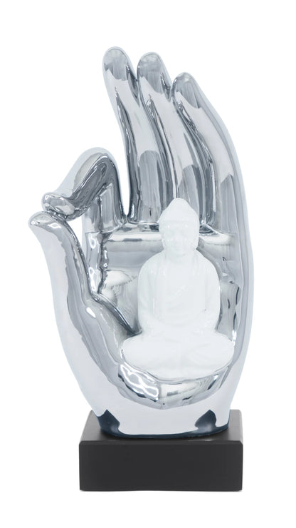 Buddha in Hand Tabletop Sculpture
