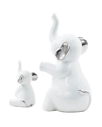 Elephant Family Sculpture