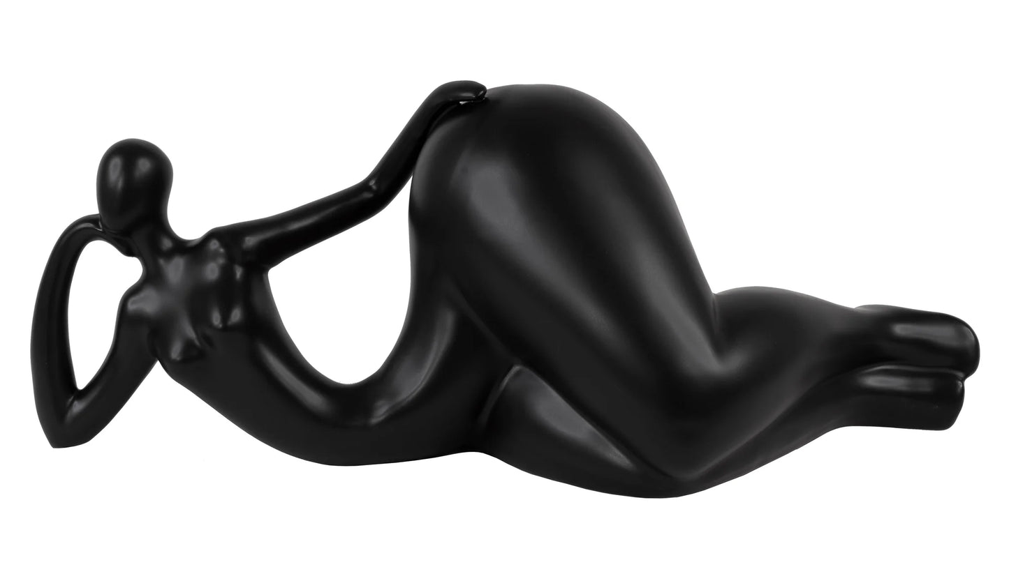 Lying Woman Tabletop Sculpture