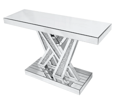 Diamond Console Table