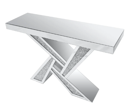 Diamond Console Table