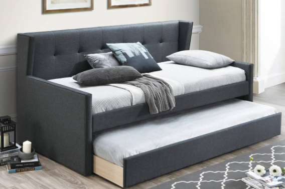 Upholstered Daybed with Trundle