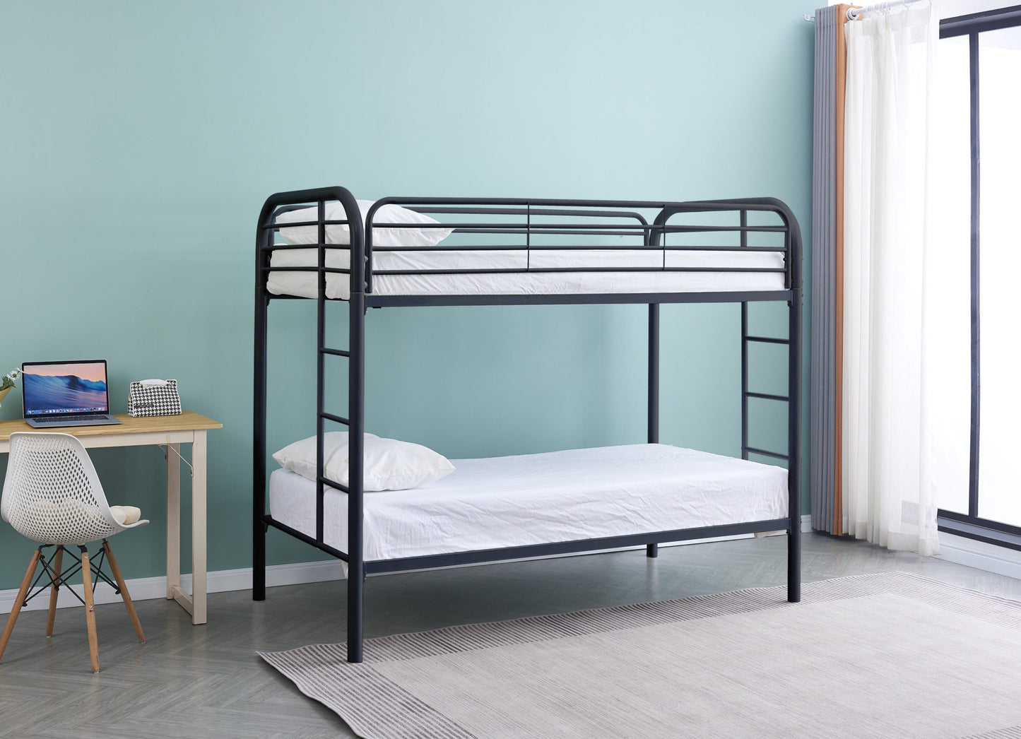 Twin/Twin Metal Bunkbed (SS2168)