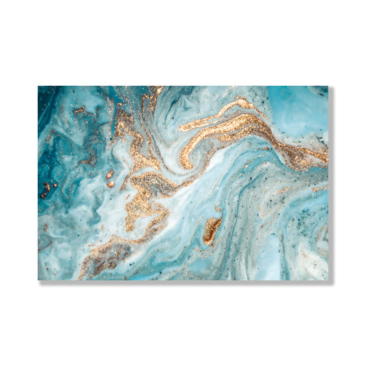 Abstract Glass Wall Art