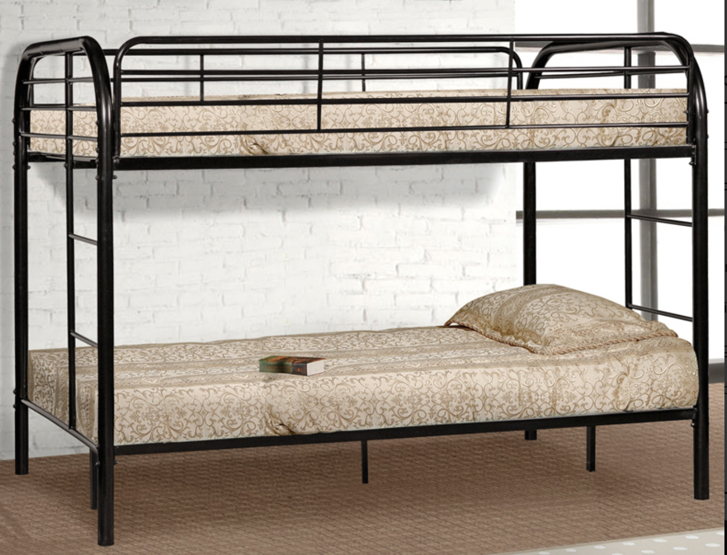 Twin/Twin Metal Bunkbed (7090)