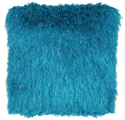 Shaggy Lurex Accent Pillow