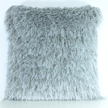 Shaggy Lurex Accent Pillow