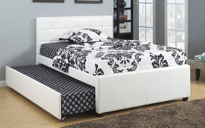 Leatherette Trundle Bed