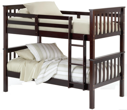 Twin/Twin Wood Bunkbed