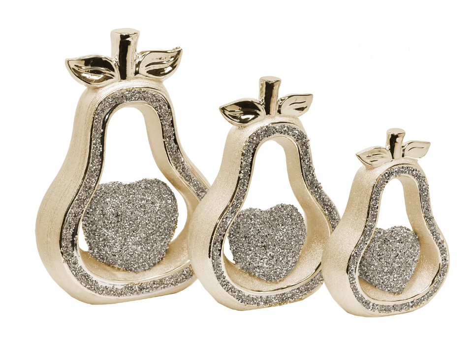 3PC Diamond Pear Set