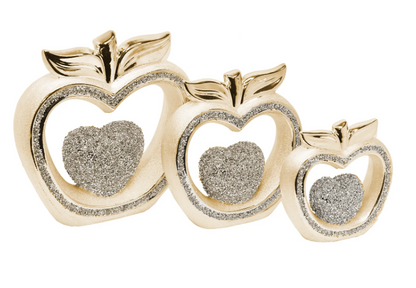 3PC Diamond Apple Set